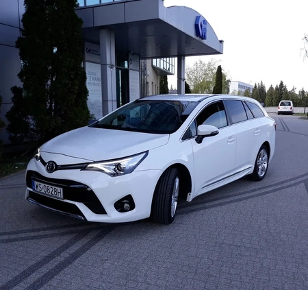 Toyota Avensis cena 72000 przebieg: 91000, rok produkcji 2017 z Siedlce małe 121